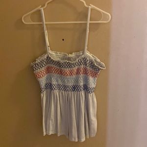 Red white and blue tank